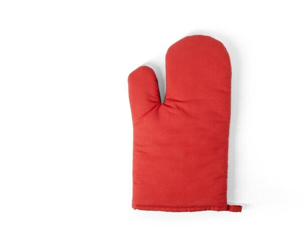 Guante de cocina Lawson con silicona termorresistente Rojo detalle 10