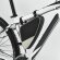Bolsa Yates para bicicleta de poliéster gris claro