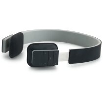 Cascos auriculares con funda negro Cascos auriculares con funda negro