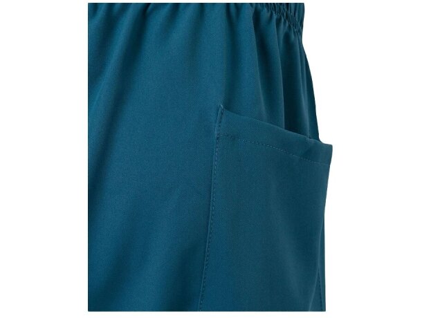 Pantalon freyr microfibra repelente a líquidos unisex sanitario Azul petróleo detalle 11