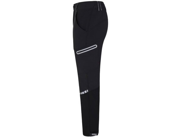 Pantalón VL Selene de nailon reciclado con detalles reflectantes Negro detalle 21