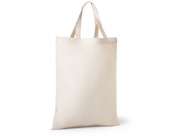 Bolsa de algodón económica poliéster reciclado Hi!dea Beirut Natural claro detalle 5