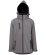 Chaqueta softshell infantil Zagreb Kids con capucha desmontable Gris detalle 14