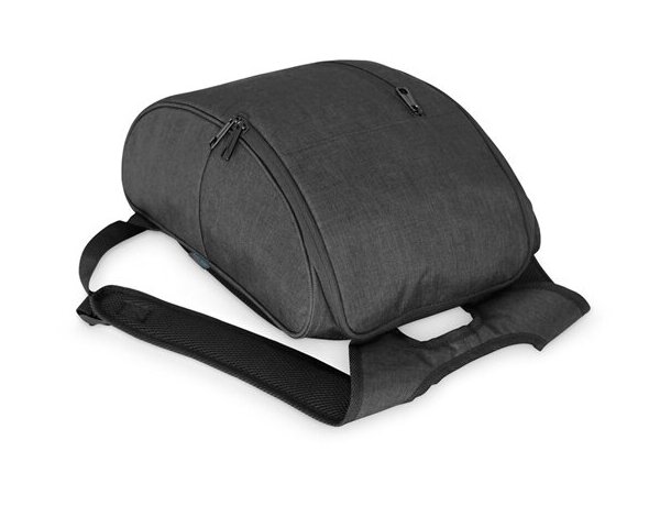 Lunar.mochila para ordenador. gris oscuro