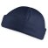 Gorro polar con dobladillo personalizado azul