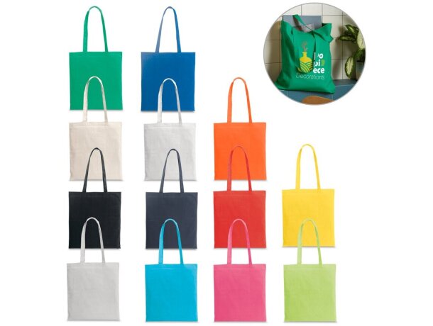 Bolsa tejido no tejido pet asas largas Hi!dea detalle 1