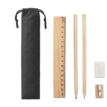 Set de escritura Pockety en bolsa con cordón