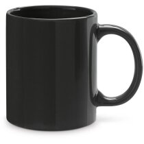 Mug cerámica 350ml negra personalizada