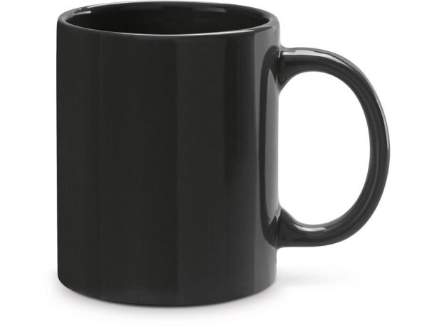 Taza corporativa Barine cerámica 350 ml con estuche blanco Verde claro detalle 1