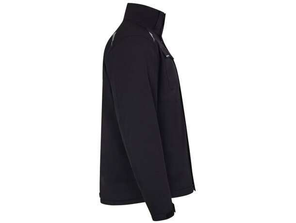 Chaqueta acolchada VL Nyx reciclada repelente al agua unisex Negro detalle 22