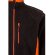 Chaqueta polar bicolor Geras con cinco bolsillos y cremallera Negro/Naranja detalle 39