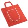 Bolsa plegable con ribete blanco rojo