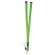 Lanyard barato de poliéster doble verde claro