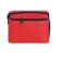 Bolsa térmica Cancun poliéster reciclado 600D con interior PEVA Rojo detalle 10