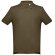 Polo Adam de algodón piqué cardado con cuello canalé Verde militar detalle 26