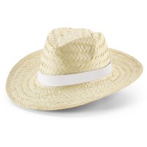 Sombrero Edward RIB de paja natural