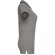 Polo slim fit Rome women bicolor algodón 210 g/m² manga corta Gris detalle 13