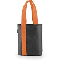 Bolsa de la compra con asas de colores naranja Bolsa de la compra con asas de colores naranja