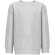 Sudadera niño Delta Kids algodón reciclado 300 g/m² Gris claro matizado