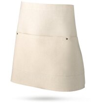 Delantal Chicory lona algodón 260g 3 bolsillos