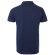 Polo piqué bicolor Supay manga corta con cuello en canalé Azul marino/Azul claro detalle 4