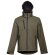 Chaqueta softshell zagreb con capucha removible para hombre Verde militar detalle 9