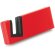 Soporte con ranura para móvil rojo personalizado