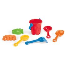 Cubo playa Aldan 7 piezas PP con accesorios niños