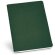 Cuaderno con tapas de colores en A5 verde oscuro