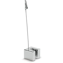 Porta notas con soporte para móvil personalizada gris claro Porta notas con soporte para móvil personalizada gris claro