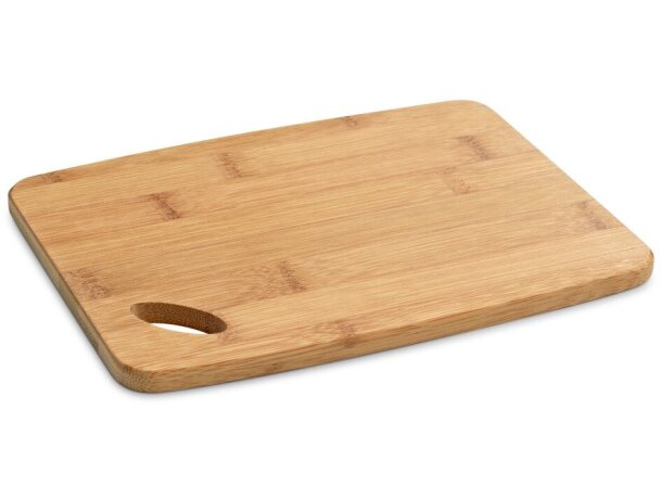 Tablas de cocina personalizadas Capers bambú natural con asa detalle 1