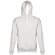 Sudadera unisex con capucha phoenix en algodón y poliéster Blanco matizado detalle 7