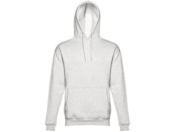 Sudadera unisex con capucha phoenix en algodón y poliéster Blanco matizado detalle 7