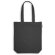 Bolsa algodón poliéster reciclado asas largas 220 g/m2 Hi!dea Negro detalle 12