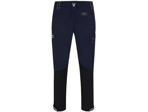 Pantalón VL Selene de nailon reciclado con detalles reflectantes Azul marino detalle 2