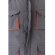 Chaleco acolchado bicolor multibolsillos unisex VL Nergal Gris/Naranja detalle 49