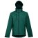 Chaqueta softshell zagreb con capucha removible para hombre Verde oscuro detalle 17