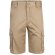 Bermudas elásticas multibolsillos Hebe con cinturilla elástica Natural claro