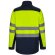Chaqueta soft shell bicolor hestia large alta visibilidad Azul marino/Amarillo detalle 13