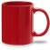 Mug cerámica 350ml roja para empresas