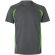 Camiseta técnica ojo de pájaro bicolor VL Slayer Gris/Verde