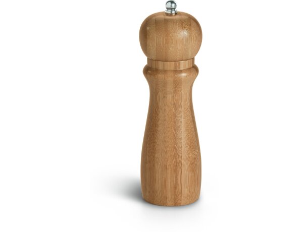 Molinillo de pimienta en madera personalizado natural Molinillo de pimienta en madera personalizado natural