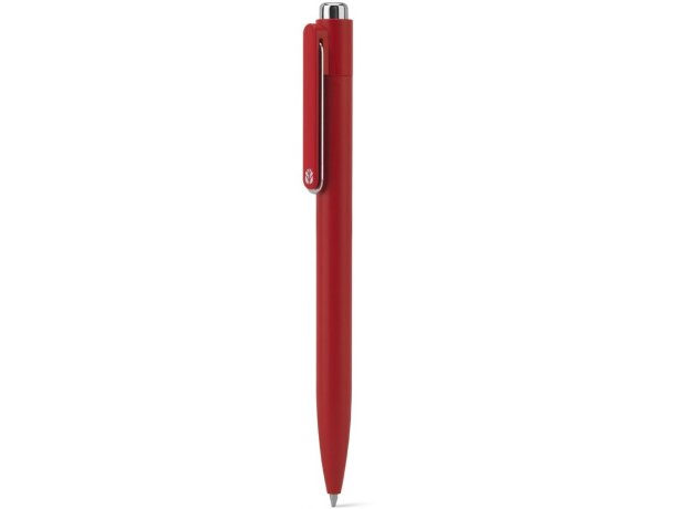 Bolígrafo Kylie de aluminio reciclado con clip innovador Rojo detalle 7