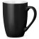 Taza de cerámica 370 ml negro
