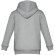 Sudadera Phoenix Kids con capucha para niños, algodón y poliéster Gris claro matizado detalle 4