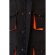 Chaleco acolchado bicolor multibolsillos unisex VL Nergal Negro/Naranja detalle 59