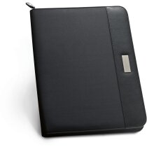 Portafolios Paszo A4 polipiel negro con bloc