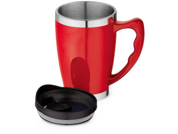 Taza Rajani de viaje 450 mL rojo