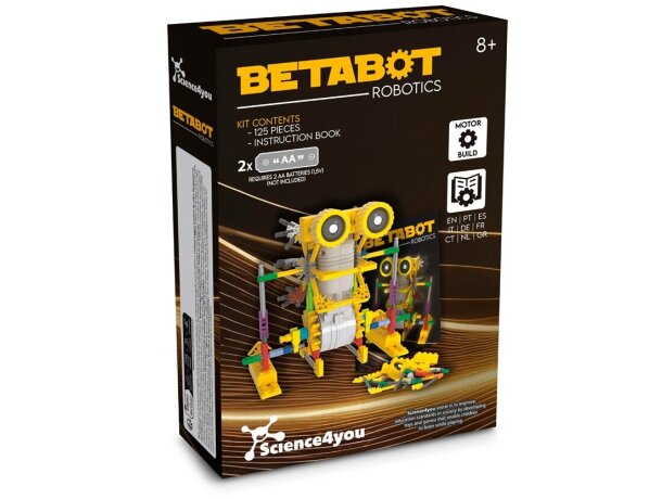 Robot educativo Betabot con rompecabezas de ensamblaje 100 piezas Multicolor detalle 2