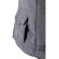 Chaleco acolchado bicolor multibolsillos unisex VL Nergal Gris/Naranja detalle 51